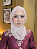 Chiffon Silk in Rusty Mauve | Guzel KL