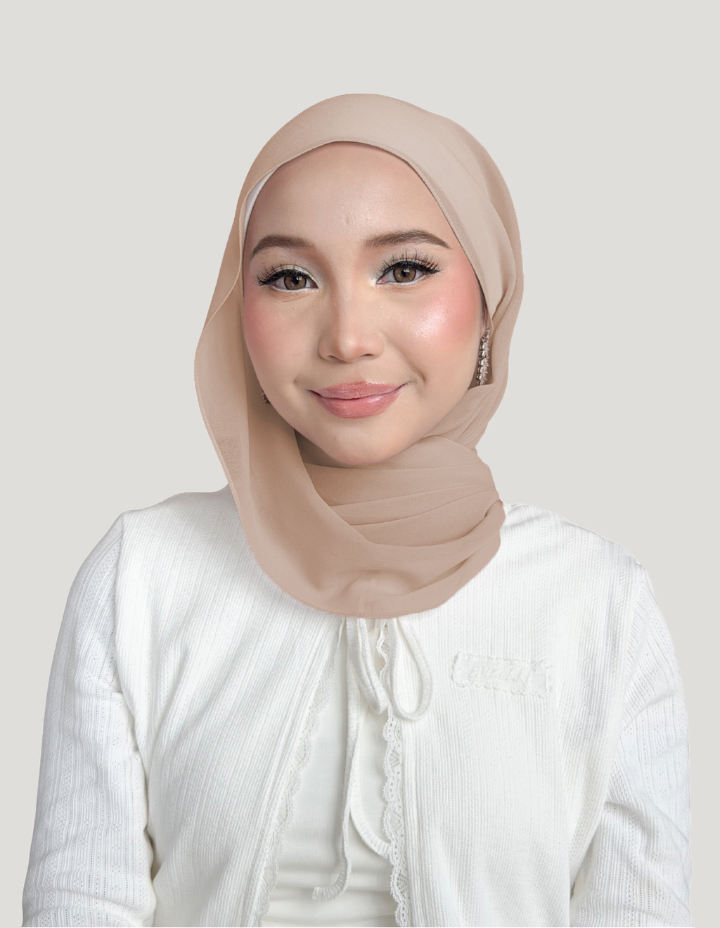 (Essential) Chiffon Silk in Sandveil | Guzel KL