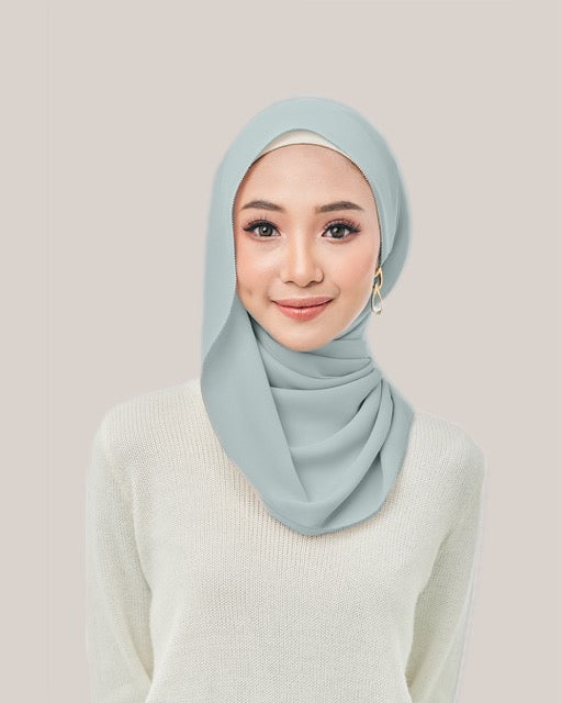 Chiffonlux Babyseam in Silver Fox | Guzel KL