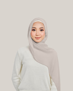 Chiffon Silk in Smores | Guzel KL