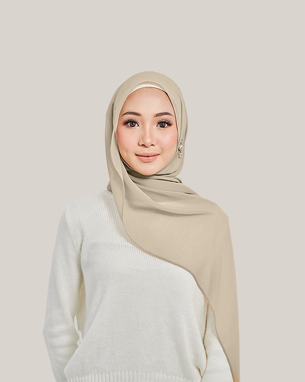 Chiffon Silk in Summerwood | Guzel KL