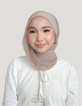 (Essential) Chiffon Silk in Truffle | Guzel KL