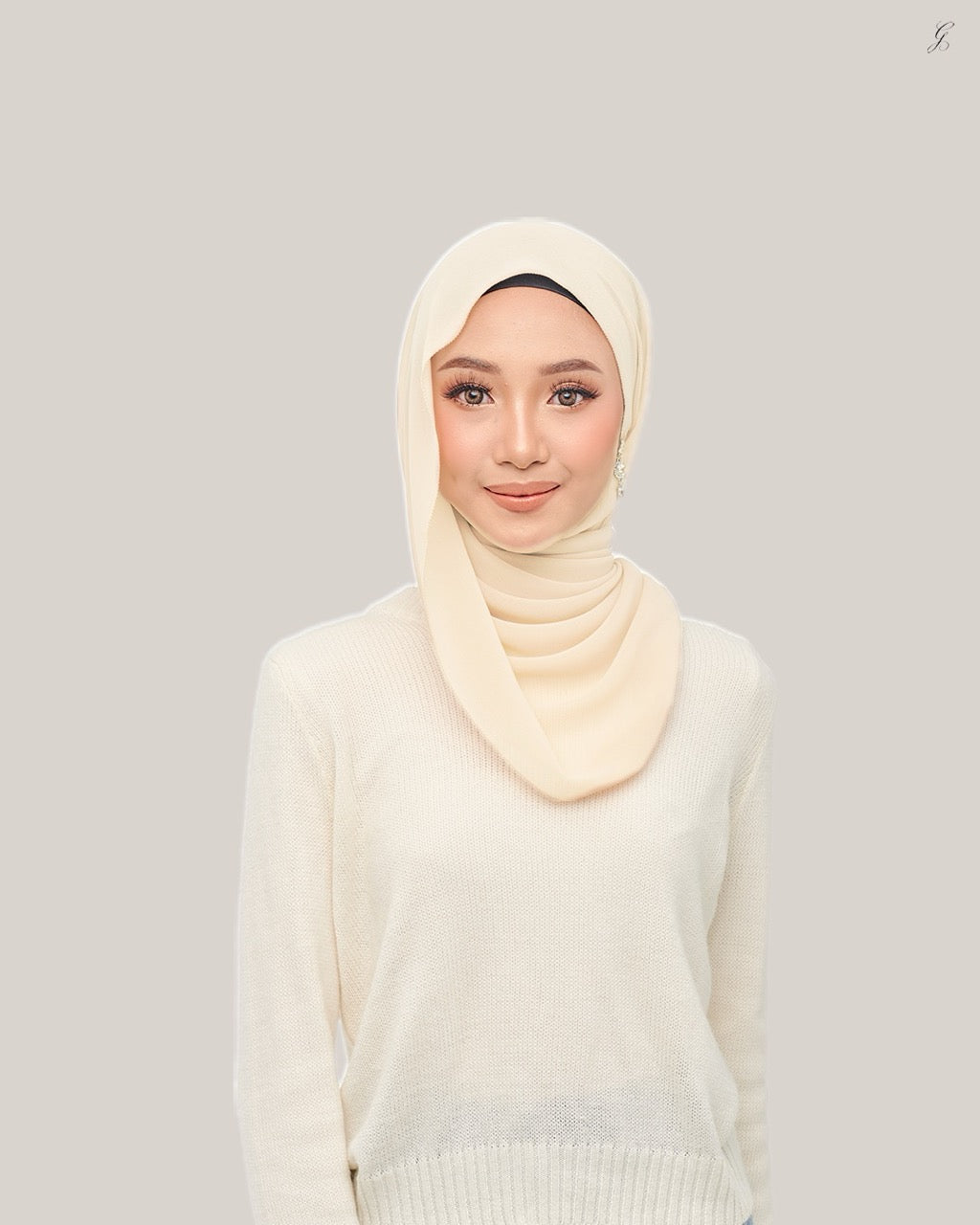 Nawra EYELASH in Vanilla Cream | Guzel KL
