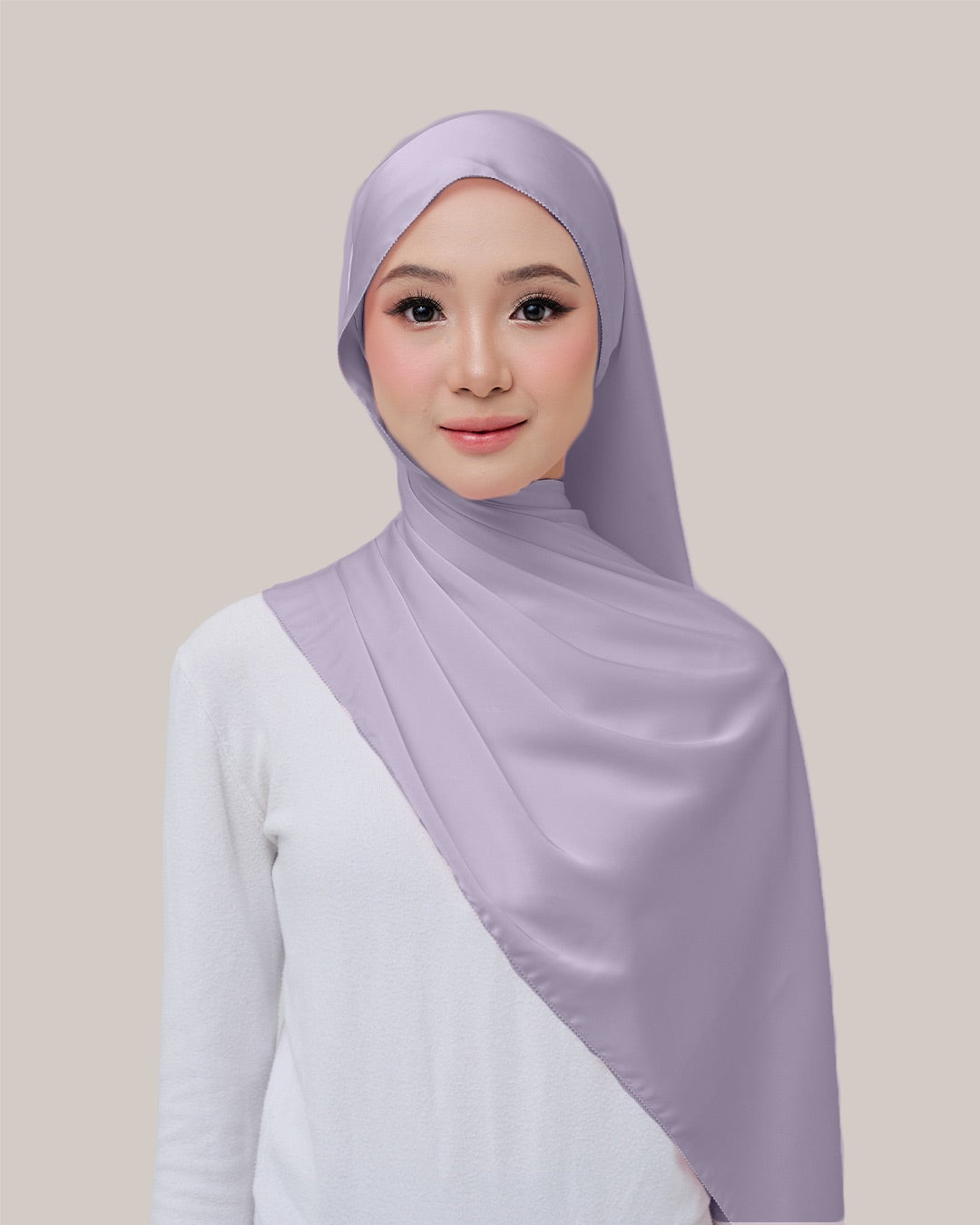 Satin Silk in Violet Grace | Guzel KL