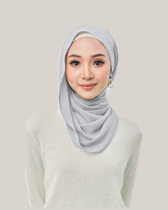 Chiffonlux Eyelash in Vivid Grey  | Guzel KL