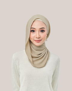 Chiffonlux Babyseam in Washed Olive | Guzel KL