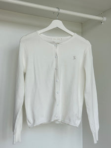(TOP) Cardigan in White
