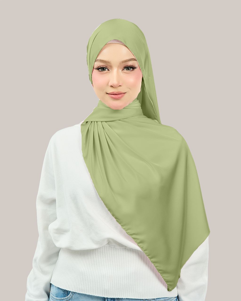 Mattelux in Olive Sage